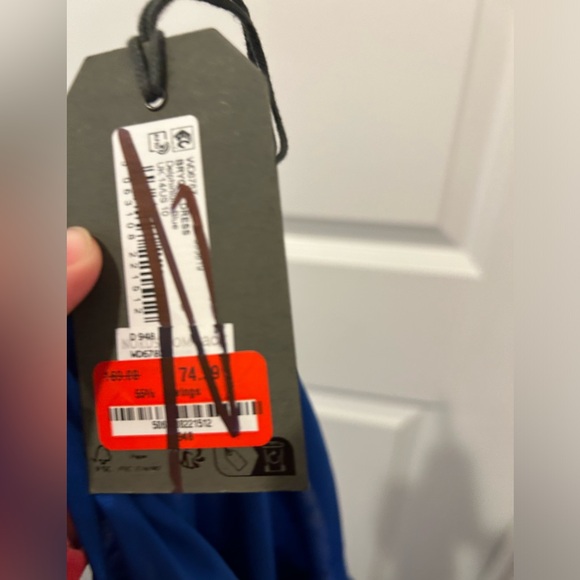 ALLSAINTS Bryony Dress in Delphinium Blue - Picture 6 of 6